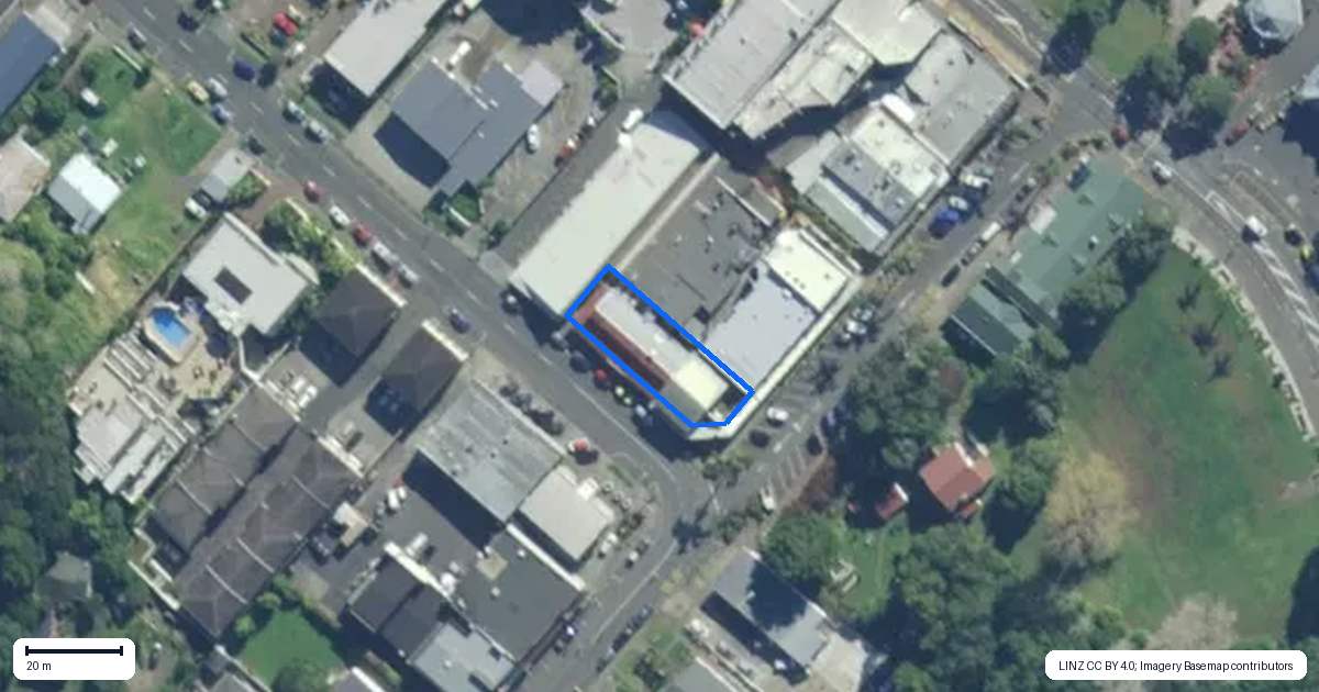 Property context map for 37 Williams Road, Paihia