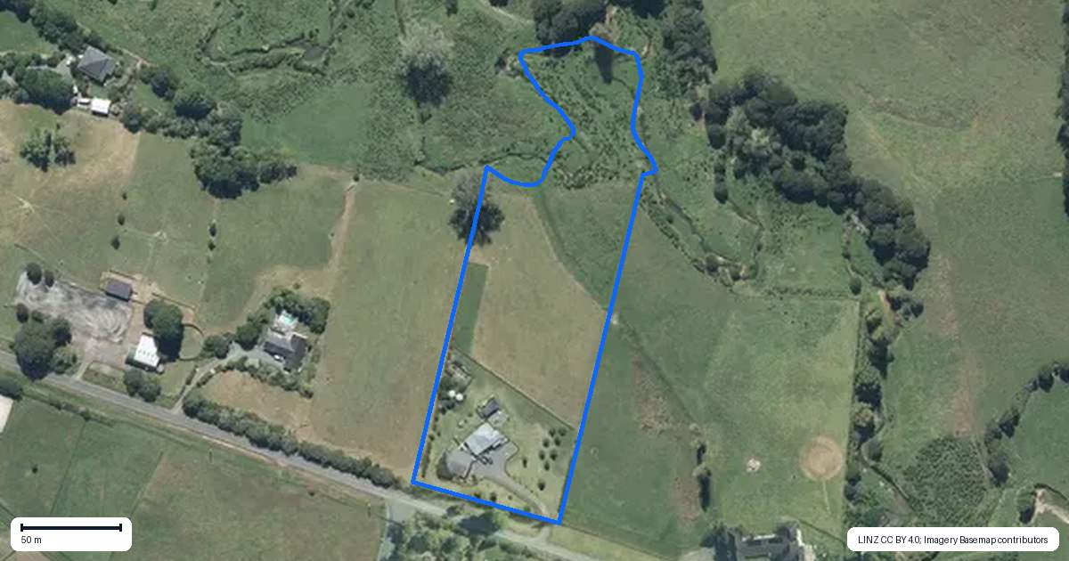 Property context map for 504 Ness Valley Road, Ness Valley, Clevedon
