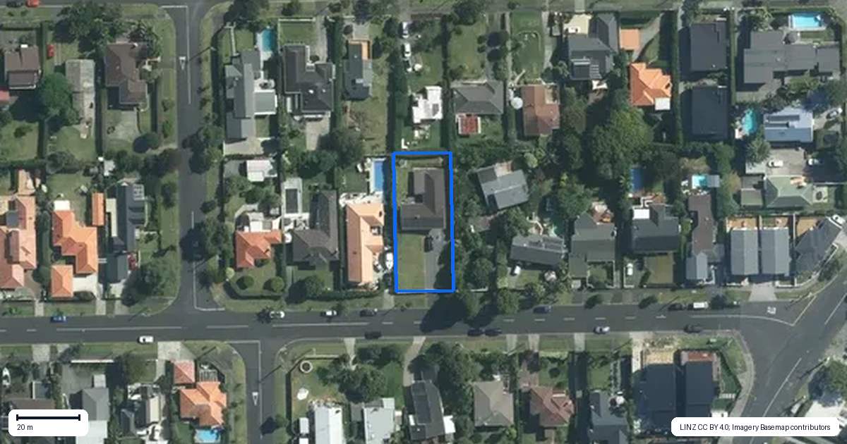 Property context map for 98 Whitehaven Road, Glendowie, Auckland