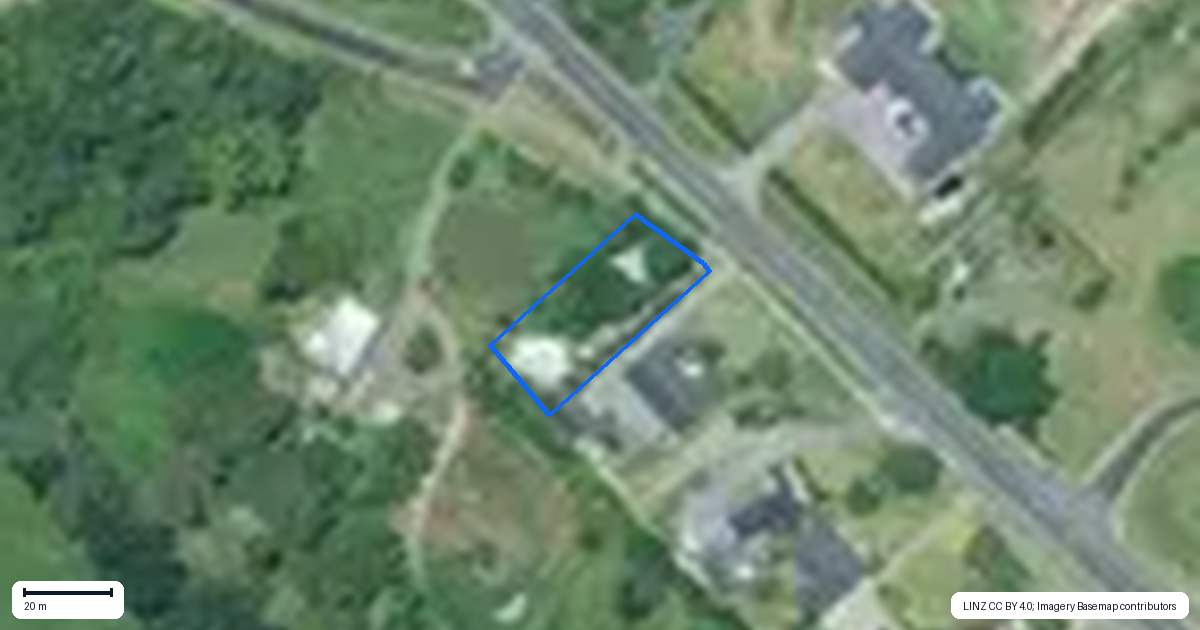 Property context map for 1913 Paparoa Valley Road, Paparoa