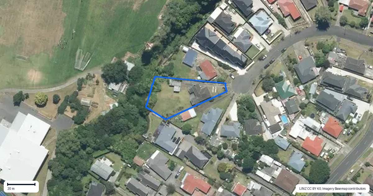 Property context map for 16 Bruce Place, Papatoetoe, Auckland