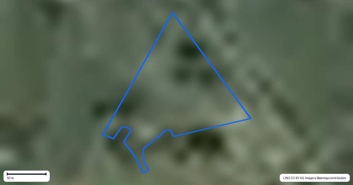 Property context map for 528 Old Woodcocks Road, Kaipara Flats, Warkworth