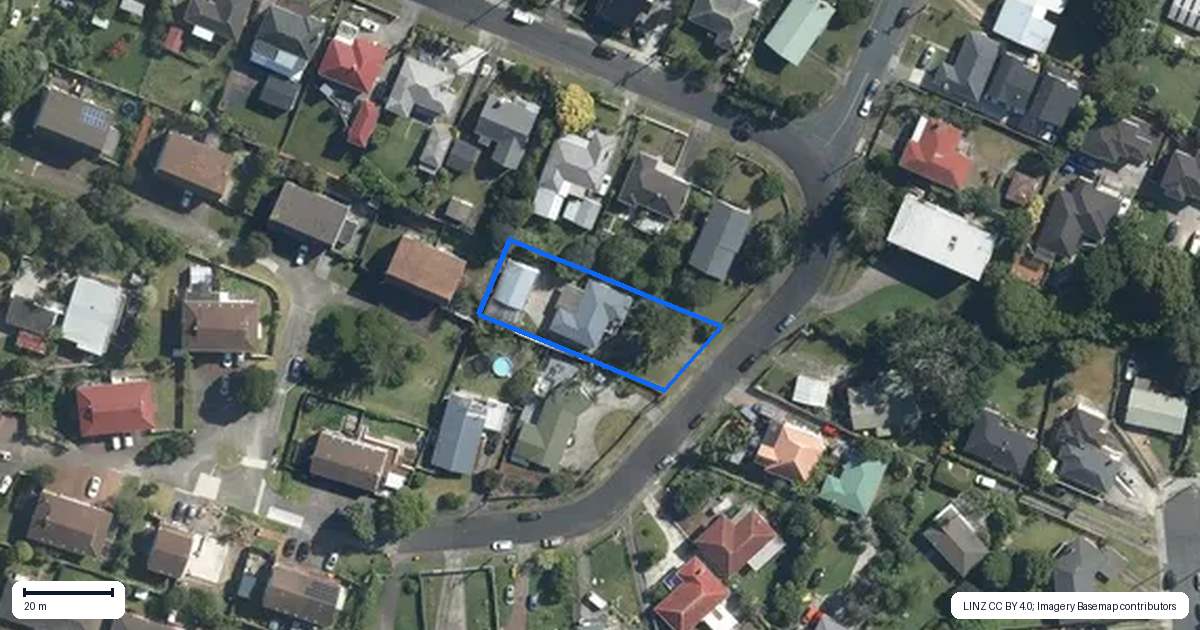 Property context map for 27 Kohekohe Street, New Lynn, Auckland