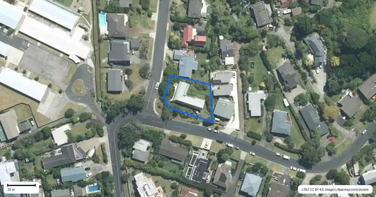 Property context map for 85 Penzance Road, Mairangi Bay, Auckland