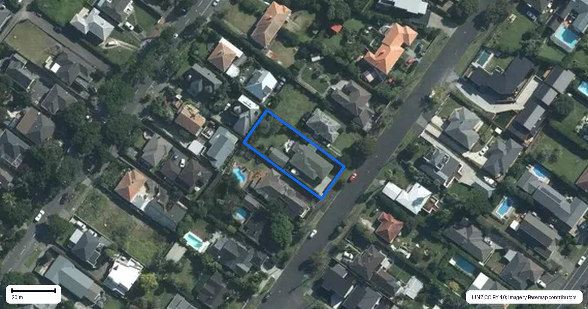 Property context map for 70 Kildare Avenue, Glendowie, Auckland