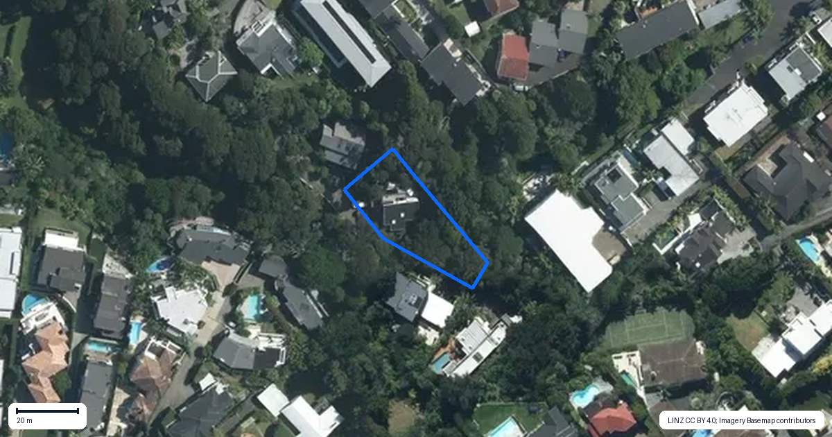 Property context map for 48B Tarawera Terrace, Saint Heliers, Auckland