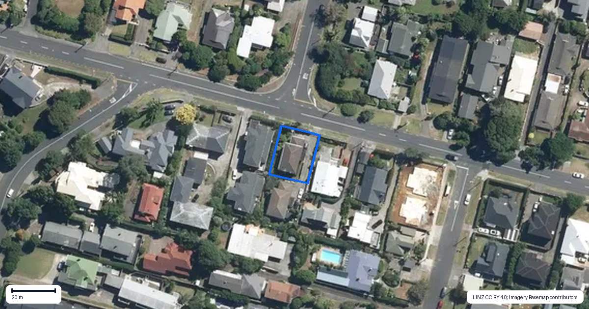 Property context map for 36A Selwyn Road, Epsom, Auckland