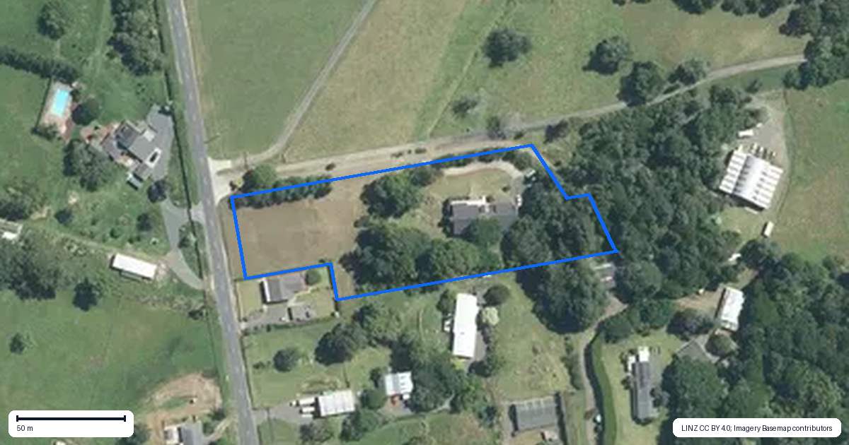 Property context map for 465 Drury Hills Road, Drury