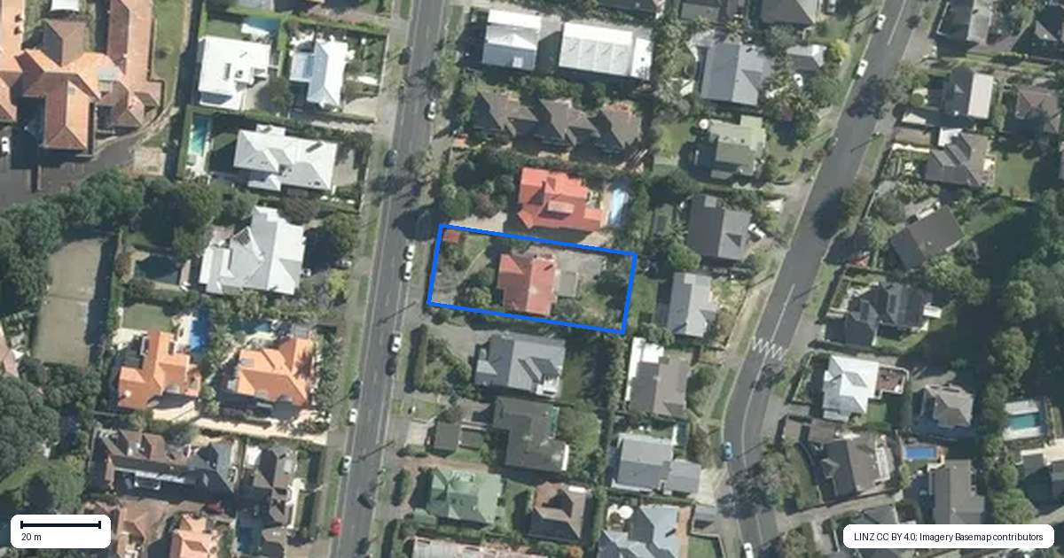Property context map for 11 Lucerne Road, Remuera, Auckland