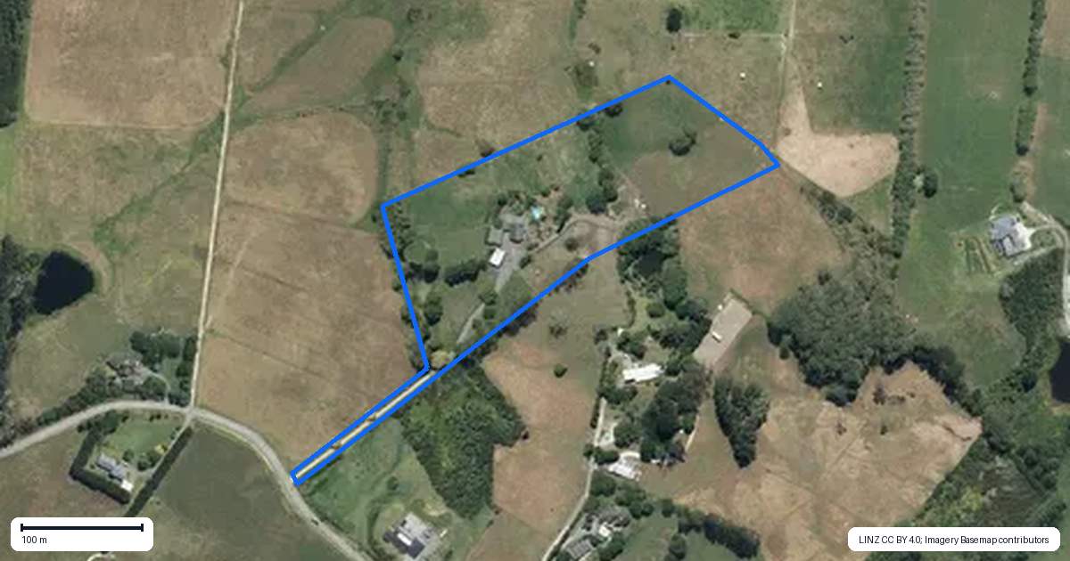 Property context map for 782 Horseshoe Bush Road, Waitoki