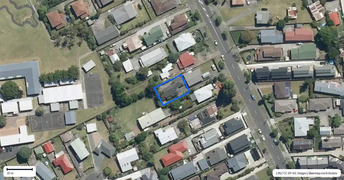 Property context map for 83A Taylor Street, Blockhouse Bay, Auckland