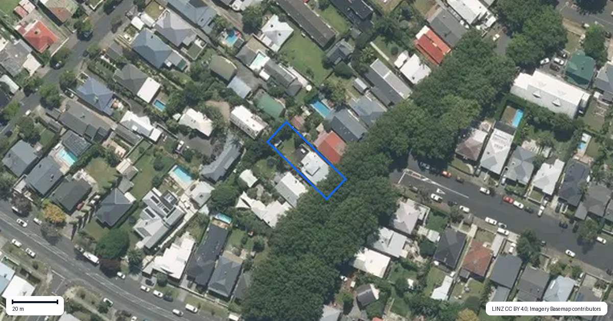 Property context map for 67 Francis Street, Grey Lynn, Auckland