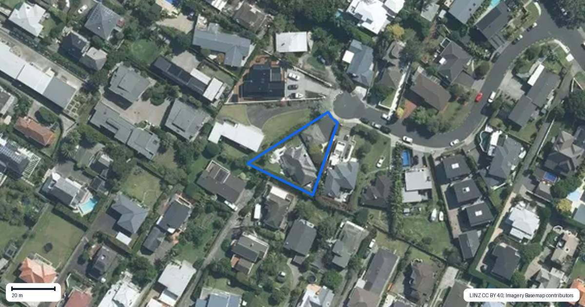 Property context map for 6 Arthur Crescent, Hauraki, Auckland
