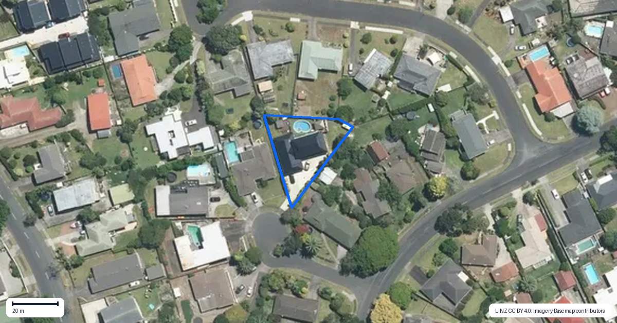 Property context map for 3 Bothwell Place, Pahurehure, Papakura