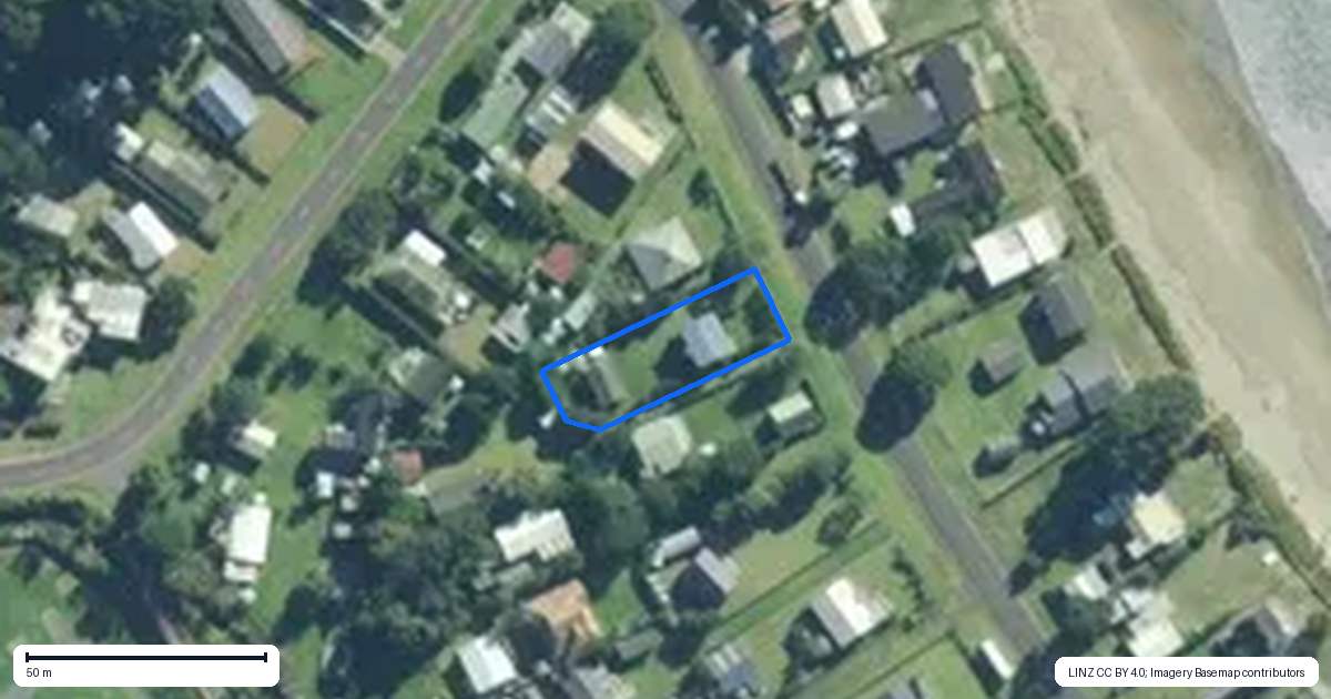 Property context map for 7 Marlin Drive, Taupo Bay, Mangonui