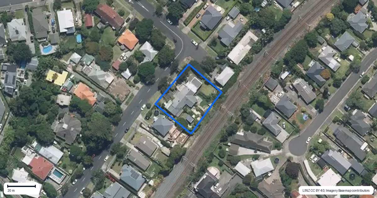 Property context map for 55 Seaview Terrace, Mount Albert, Auckland
