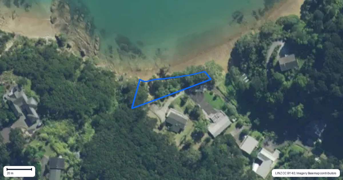 Property context map for 31 Pomare Avenue, Russell