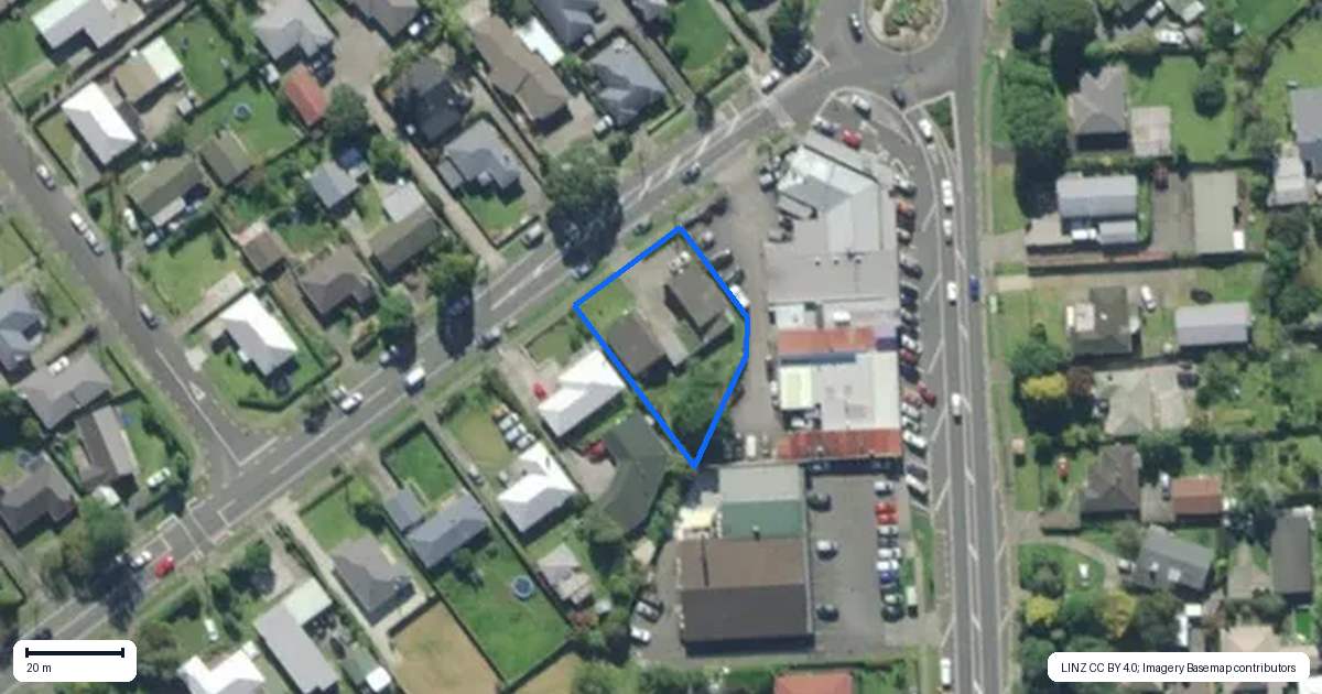 Property context map for 5A Spedding Road, Tikipunga, Whangarei