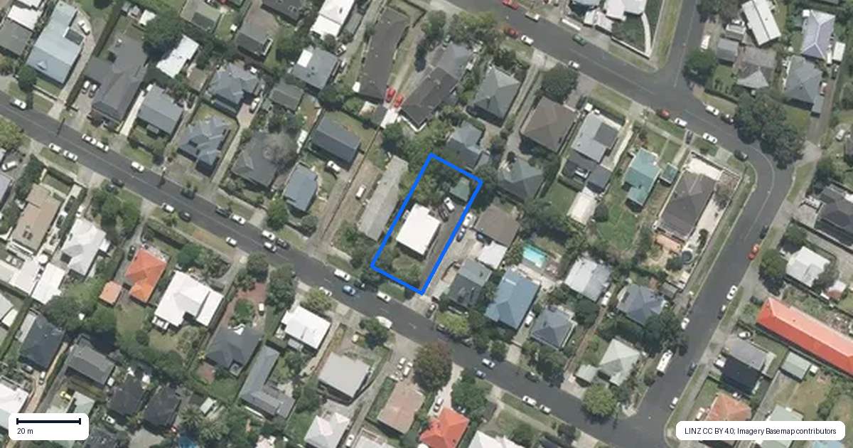 Property context map for 29 Bannerman Road, Morningside, Auckland