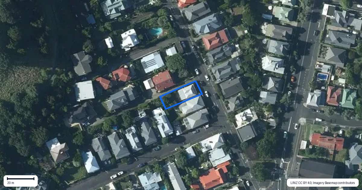 Property context map for 37 Church Street, Devonport, Auckland