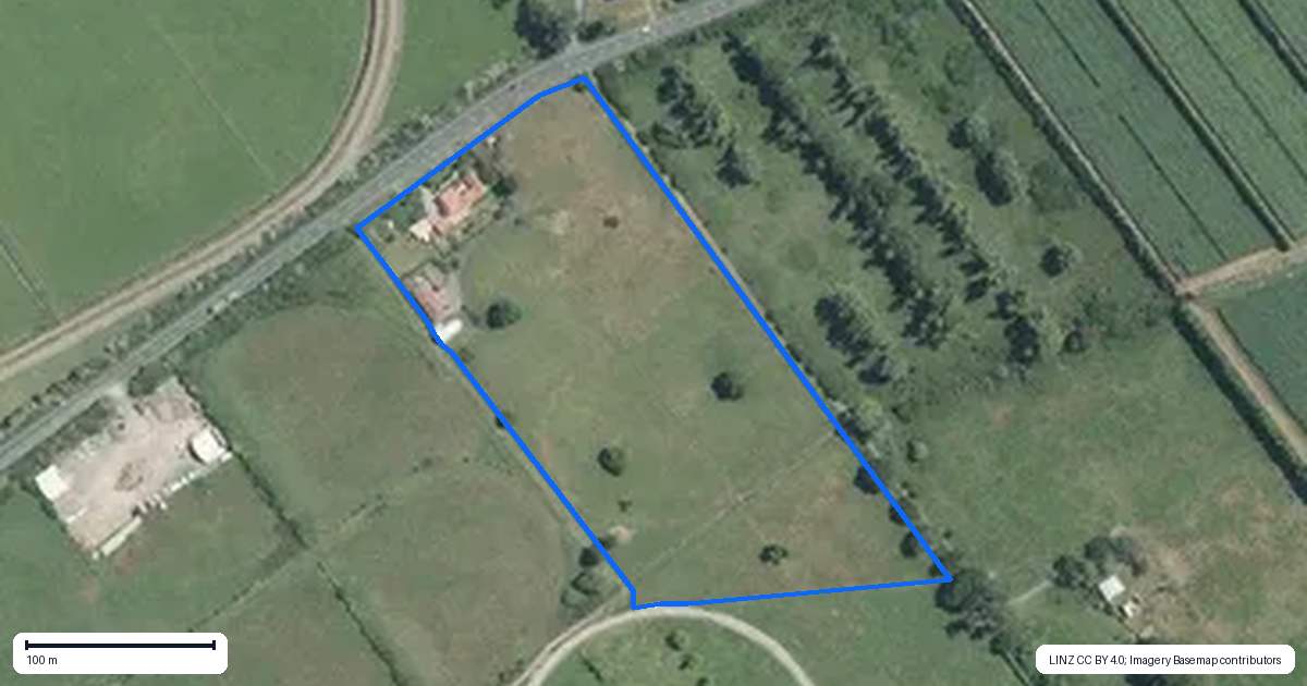 Property context map for 45 Clevedon-Takanini Road, Ardmore, Papakura
