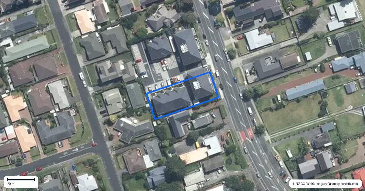 Property context map for 2/388 Hibiscus Coast Highway, Orewa