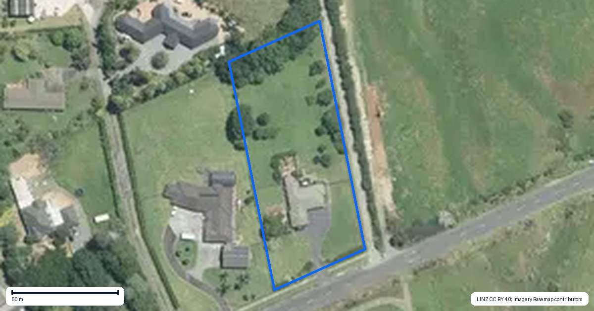 Property context map for 94A Ranfurly Road, Alfriston, Auckland