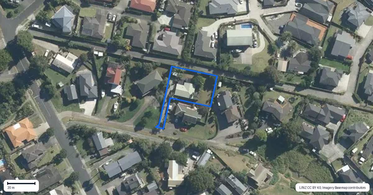 Property context map for 47B Jelas Road, Red Beach, Whangaparaoa