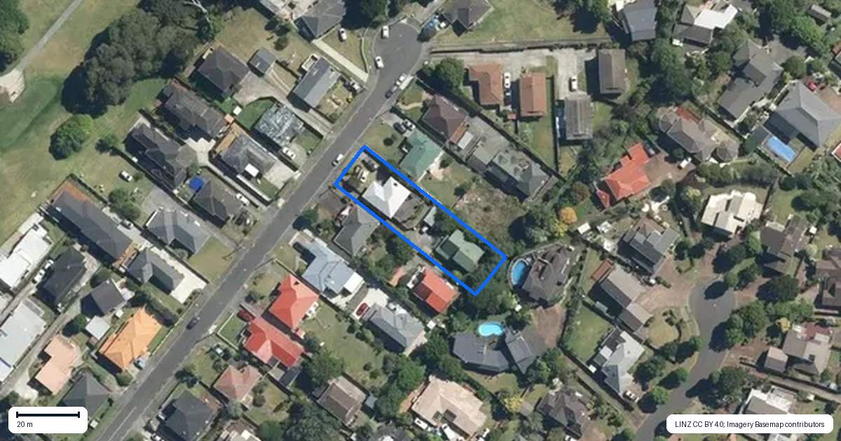 Property context map for 13 Linden Street, Mount Roskill, Auckland