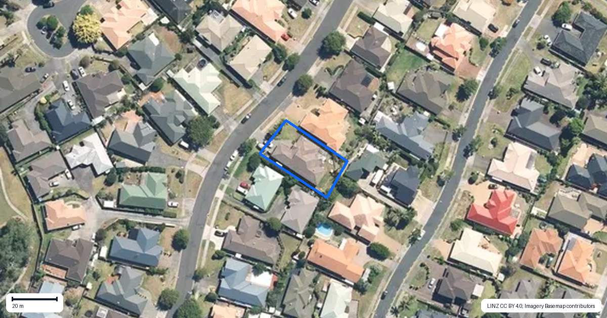 Property context map for 14 Glanworth Place, Dannemora, Auckland