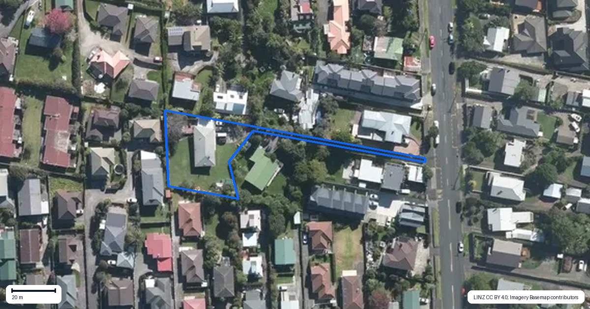 Property context map for 71A Bollard Avenue, New Windsor, Auckland