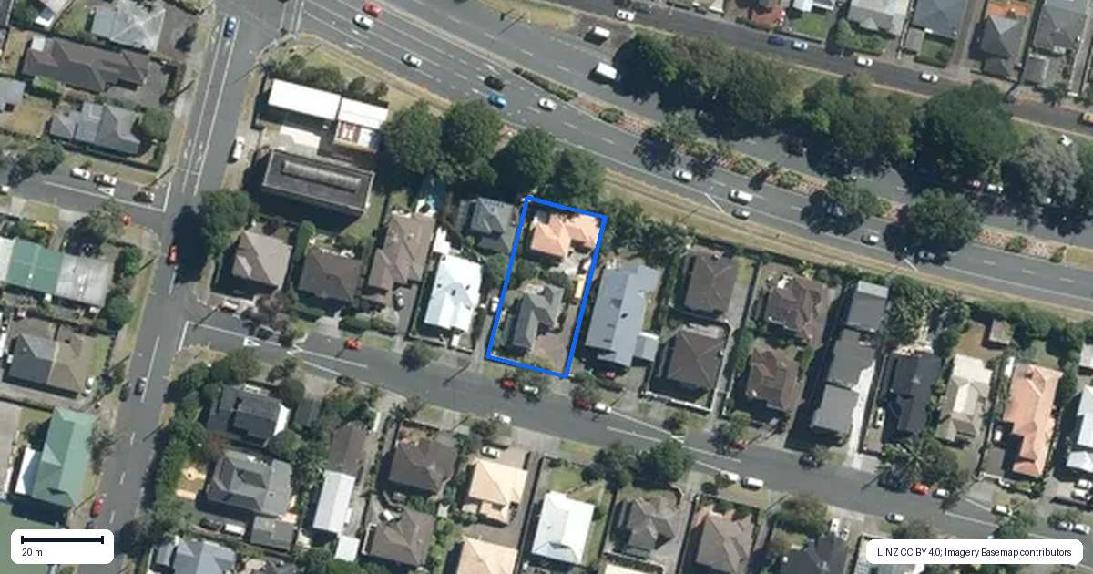Property context map for 31A Arcadia Road, Epsom, Auckland