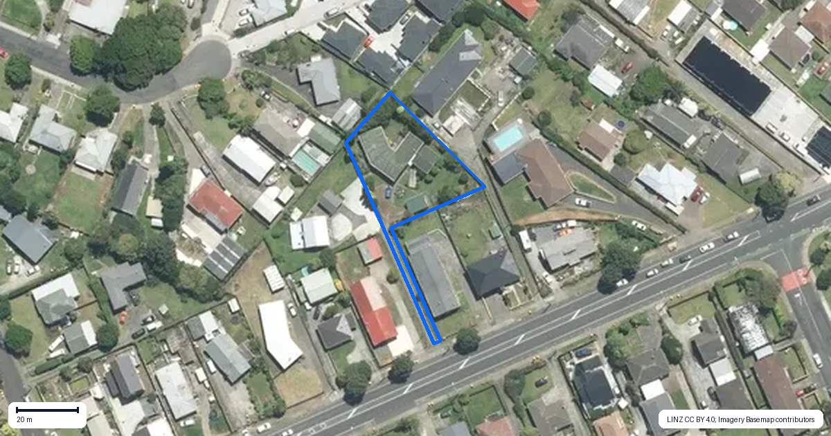 Property context map for 49 Weymouth Road, Manurewa, Auckland
