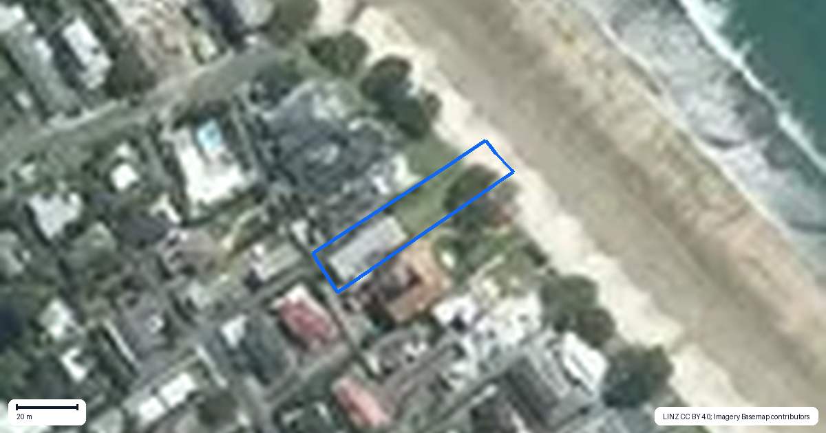 Property context map for 25 William Street, Takapuna, Auckland