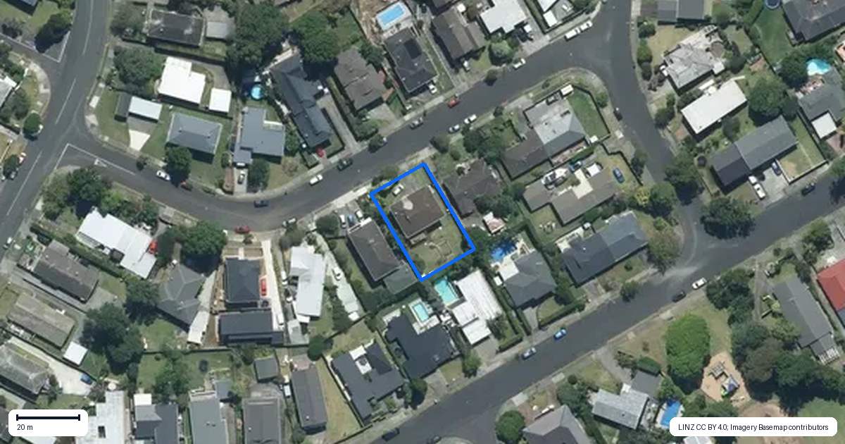 Property context map for 11 Steele Street, Meadowbank, Auckland