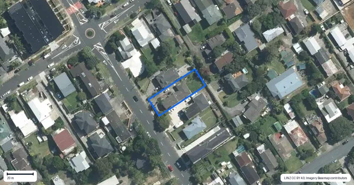 Property context map for 6 Burns Avenue, Takapuna, Auckland