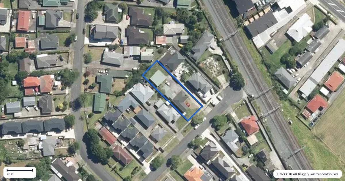 Property context map for 7 Portage Road, Papatoetoe, Auckland