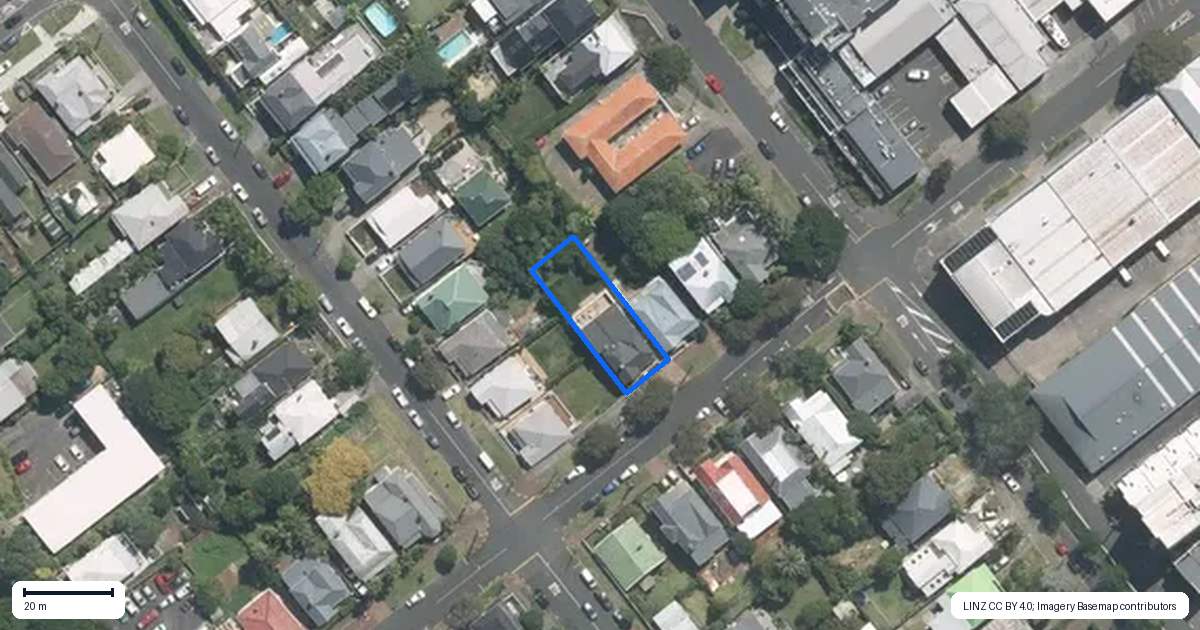 Property context map for 49 Crummer Road, Grey Lynn, Auckland