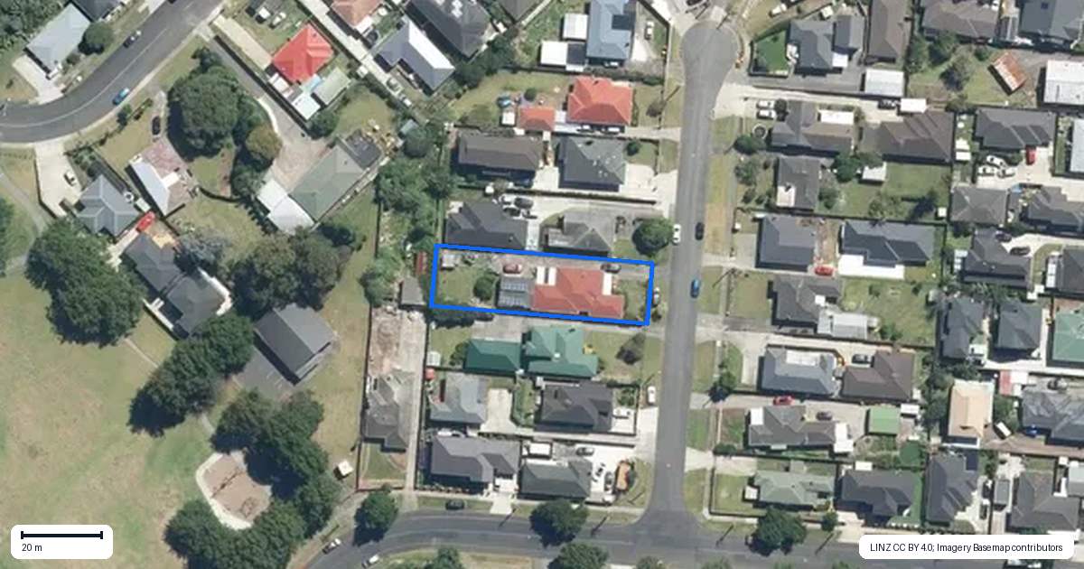 Property context map for 8 Picton Street, Papatoetoe, Auckland