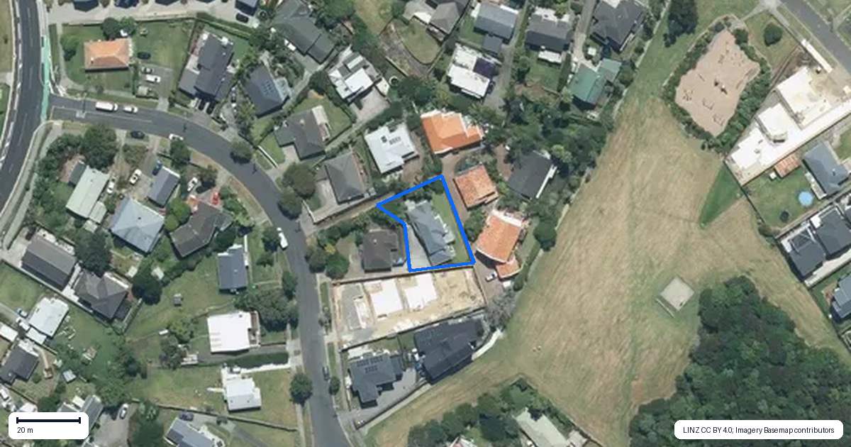 Property context map for 14A Silverton Avenue, Wai o Taiki Bay, Auckland