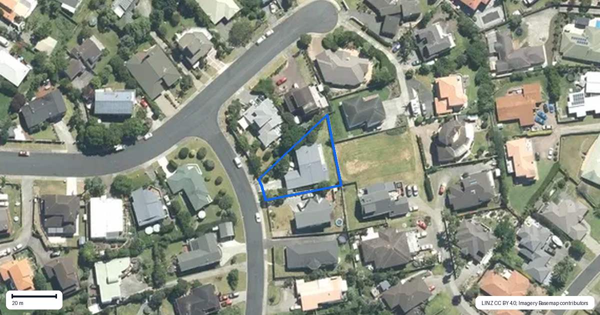 Property context map for 4 Castaway Place, Gulf Harbour, Whangaparaoa