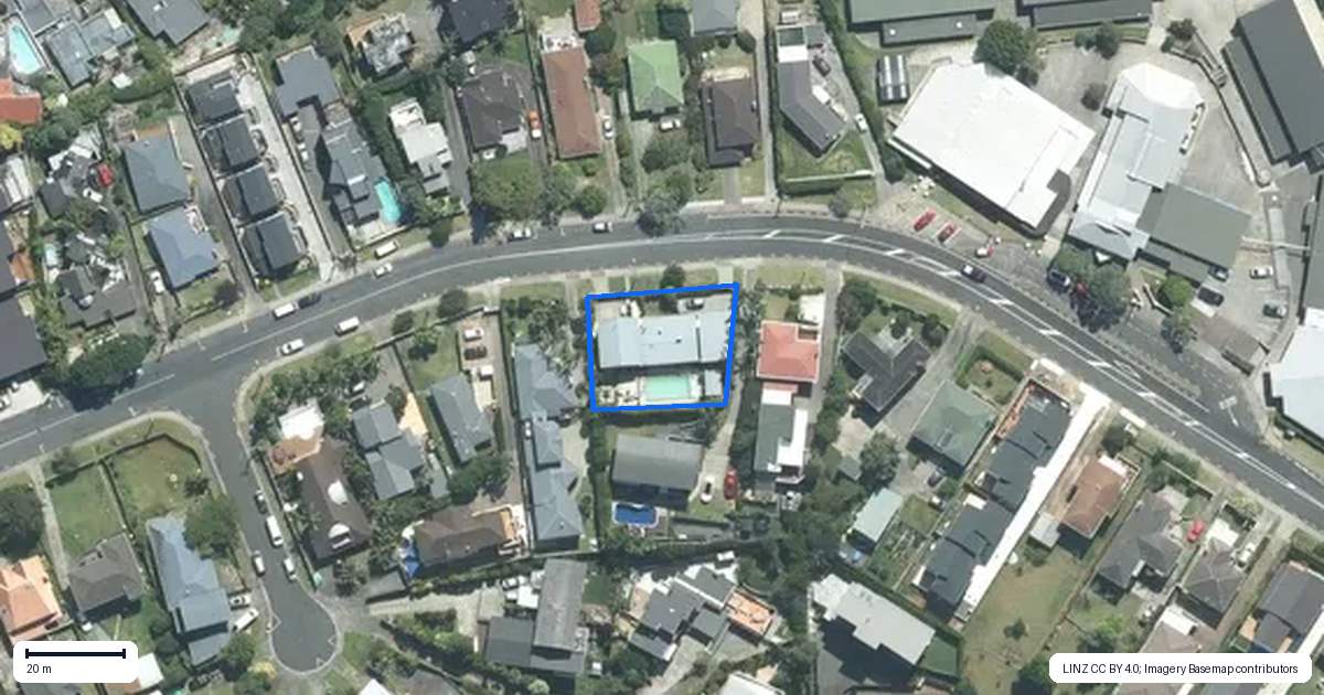 Property context map for 58 Sunrise Avenue, Mairangi Bay, Auckland