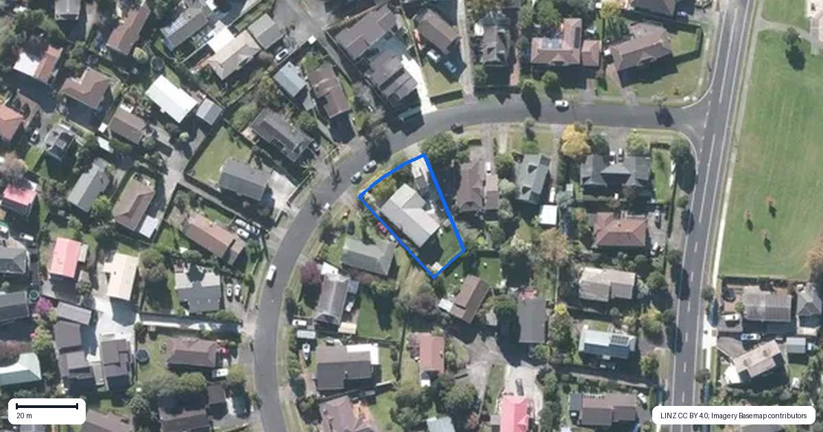 Property context map for 25 Sandgate Avenue, Botany Downs, Auckland