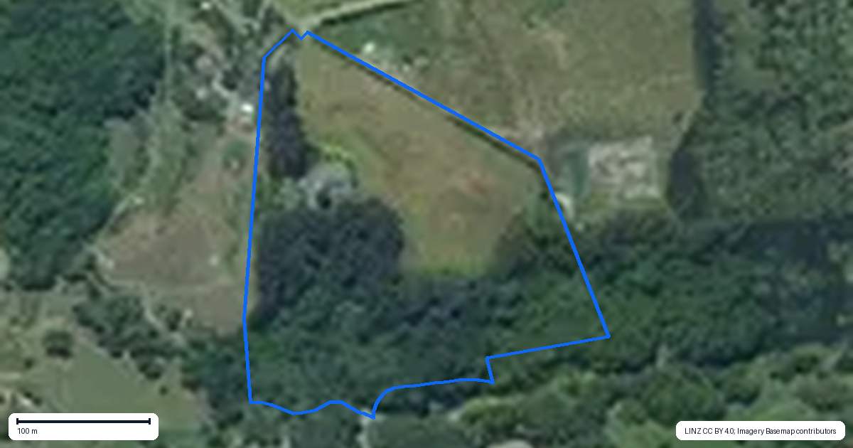 Property context map for 126A Montrose Road, Kerikeri