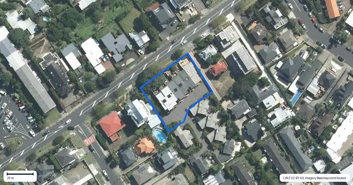 Property context map for 10/22 Killarney Street, Takapuna, Auckland