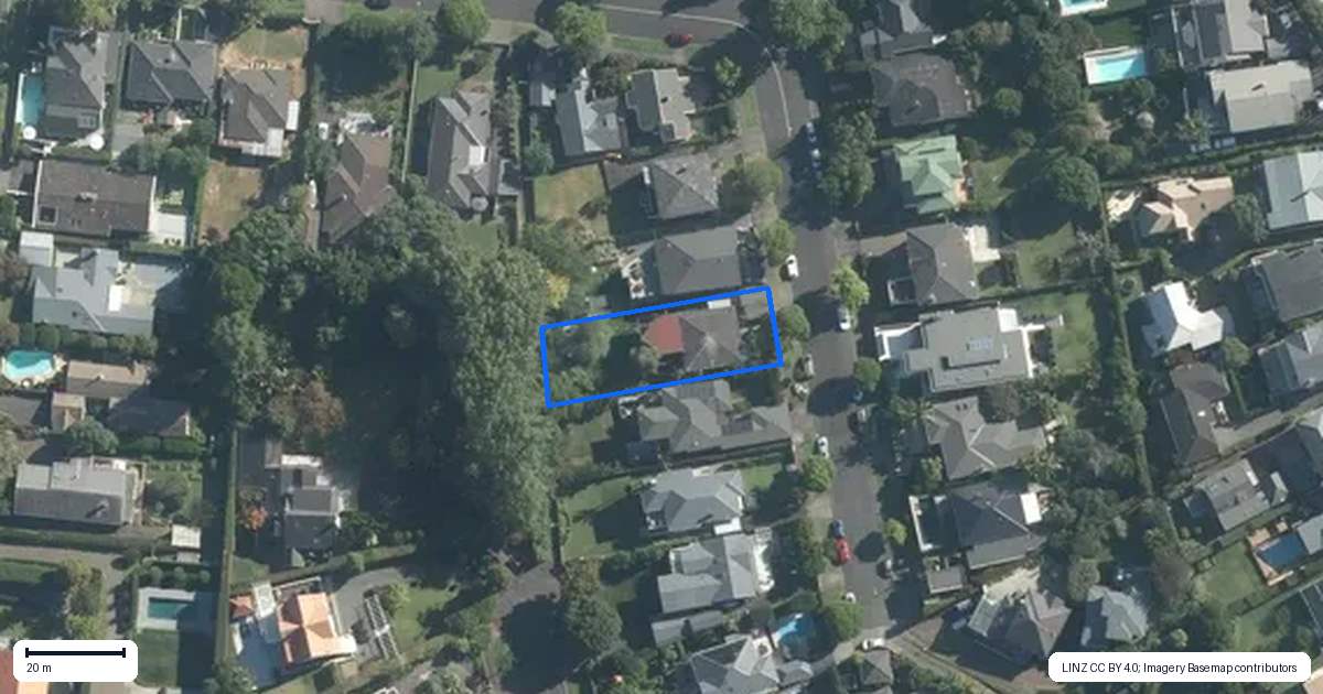 Property context map for 33 Rangitoto Avenue, Remuera, Auckland