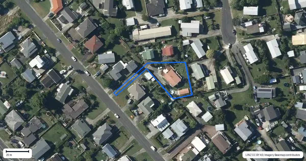 Property context map for 22 Kawau View Road, Snells Beach