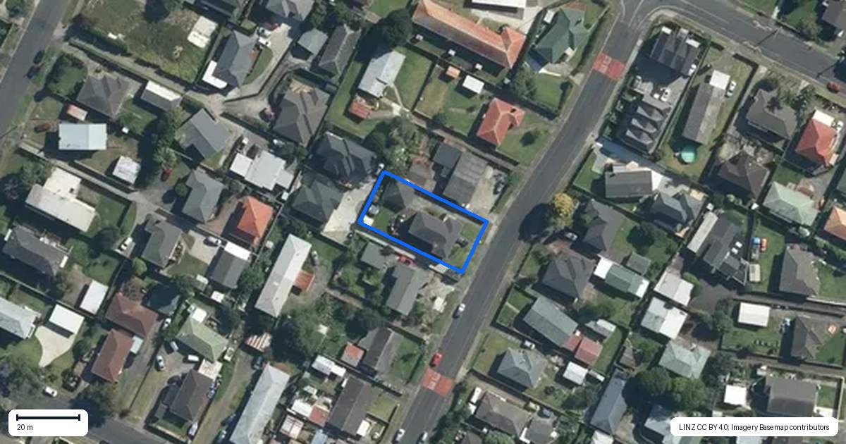 Property context map for 9 Bertrand Road, Mount Wellington, Auckland