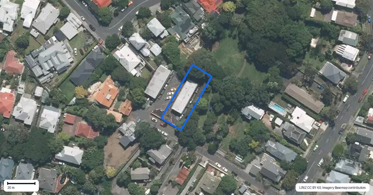 Property context map for 4/8 Edenvale Park Road, Mount Eden, Auckland