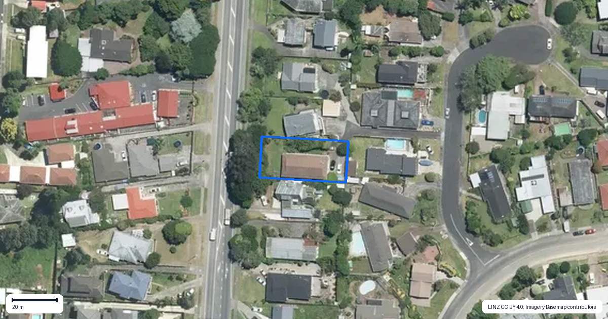 Property context map for 10 Kavanagh Place, Opaheke, Papakura